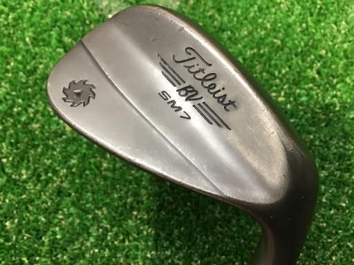 タイトリスト VOKEY SPIN MILLED SM7 ジェットブラック 48°|10°F ウェッジ WG Dynamic G フレックスS メンズ 男性用 右利き 右用 Dランク ゴルフクラブ