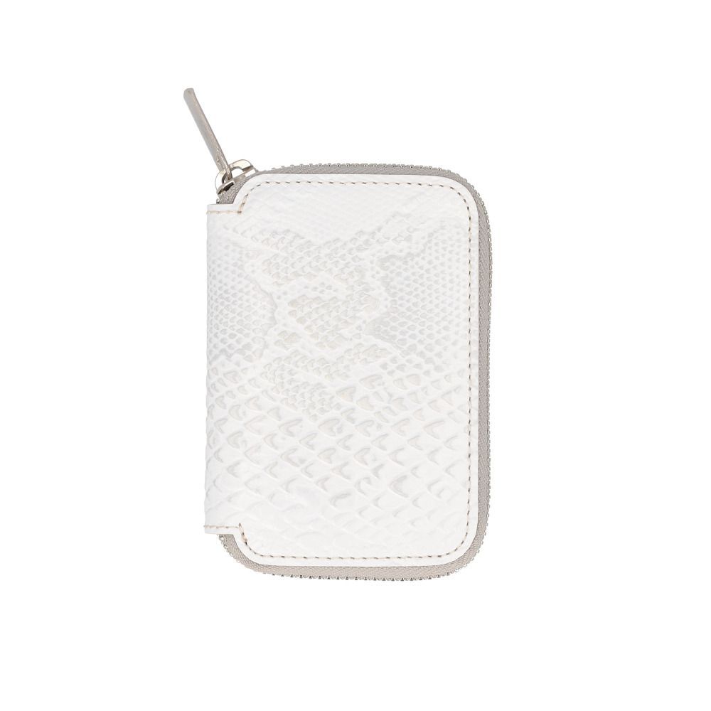 新品percheペルケ本田あつみさん ハートのお花が可愛い羊革二つ折り