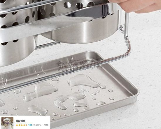 箸立て 水切り カトラリー スタンド ボックス ケース オールステンレス キッチンツールスタンド カトラリースタンド 水切り 箸スタンド ス OLIVEOS_COM_TR