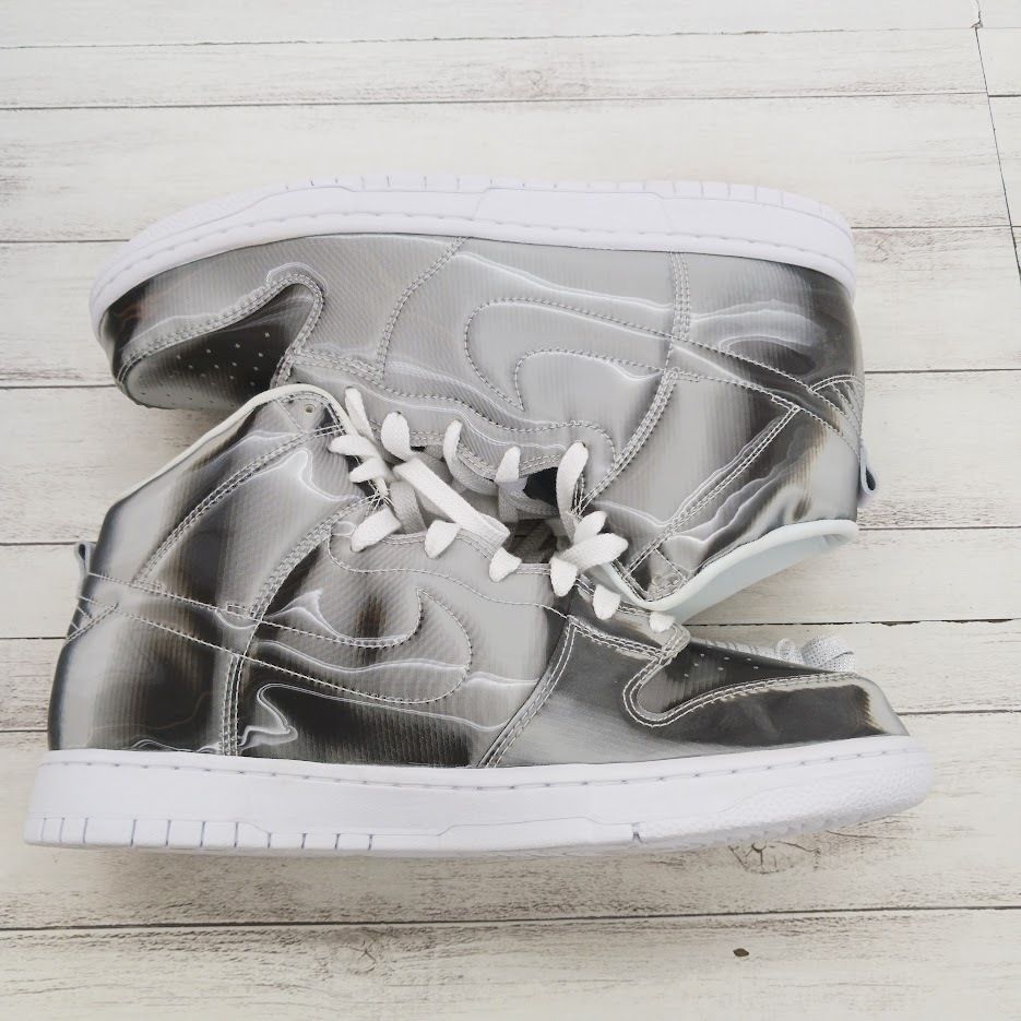 CLOT Nike Dunk High Silver/Flux クロット ナイキ ダンク ハイ シルバー フラックス DH4444-900