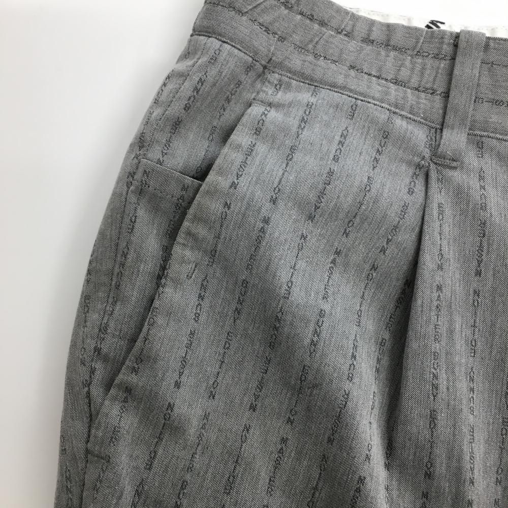 超美品】マスターバニー ニットパンツ グレー×黒×白 メンズ 4(M