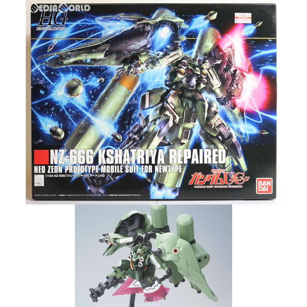 HGUC 1/144 NZ-666 クシャトリヤ・リペアード 機動戦士ガンダムUC(ユニコーン) プラモデル(0189488) バンダイ