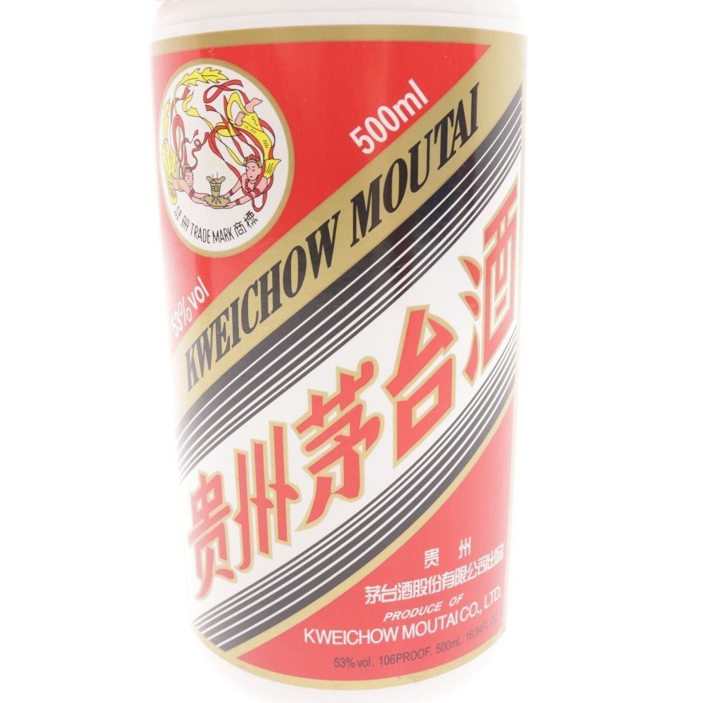 □ 酒 貴州茅台酒 マオタイ酒 天女ラベル 2023 53％ 500ml 966g
