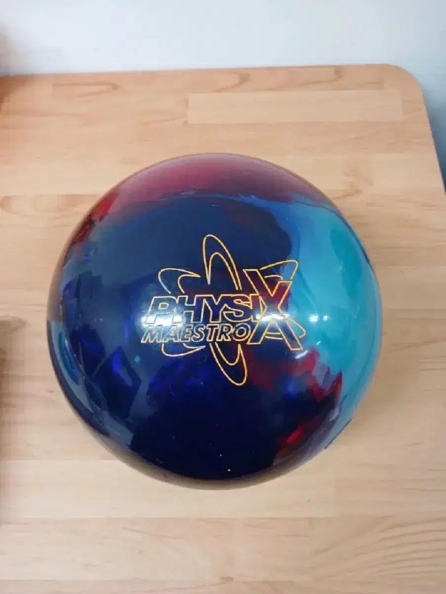 中古ボーリングボール 15p 2 本の指 先生 物理学