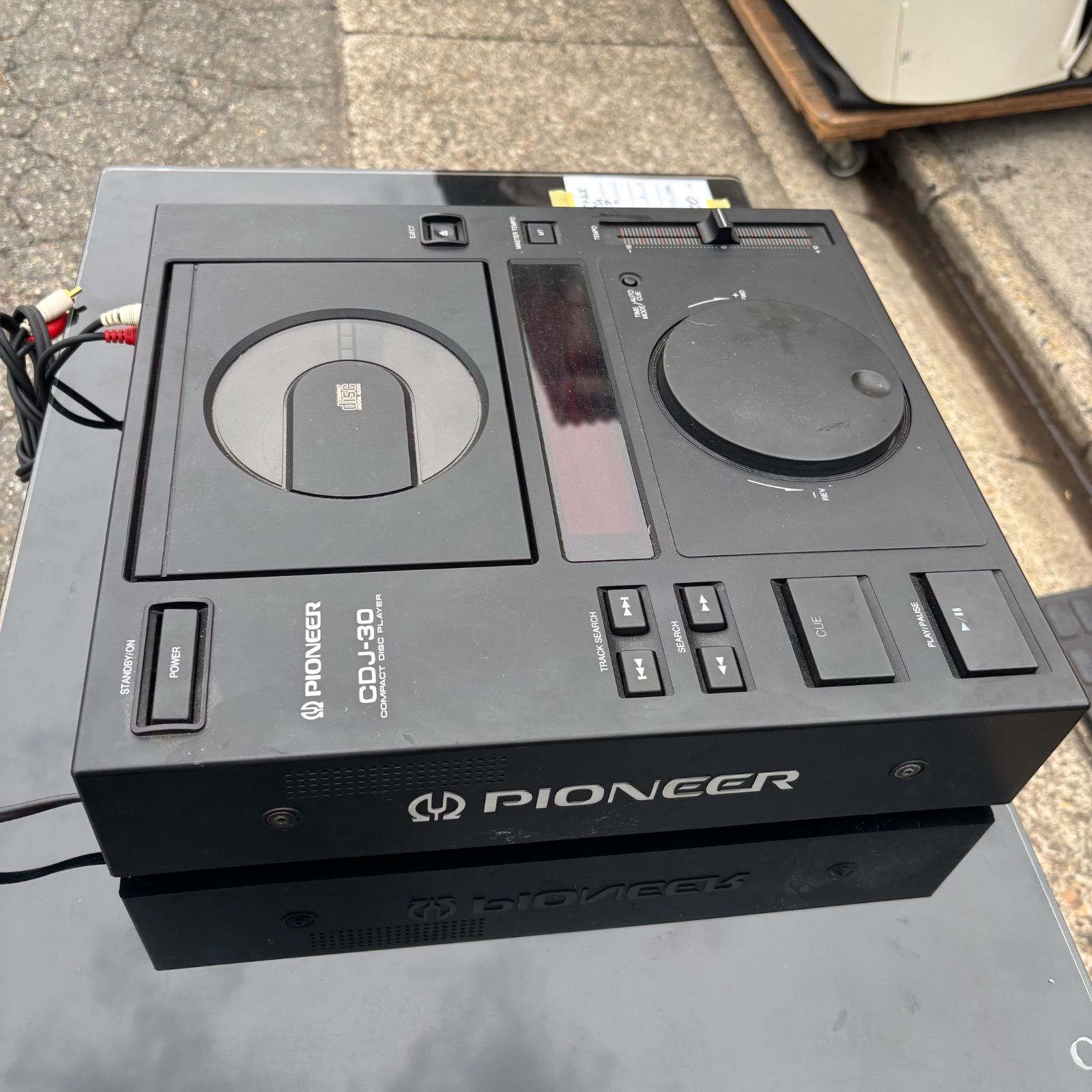 Pioneer CDJ-30 コンパクトディスクプレイヤー 完動品 DJミキサー
