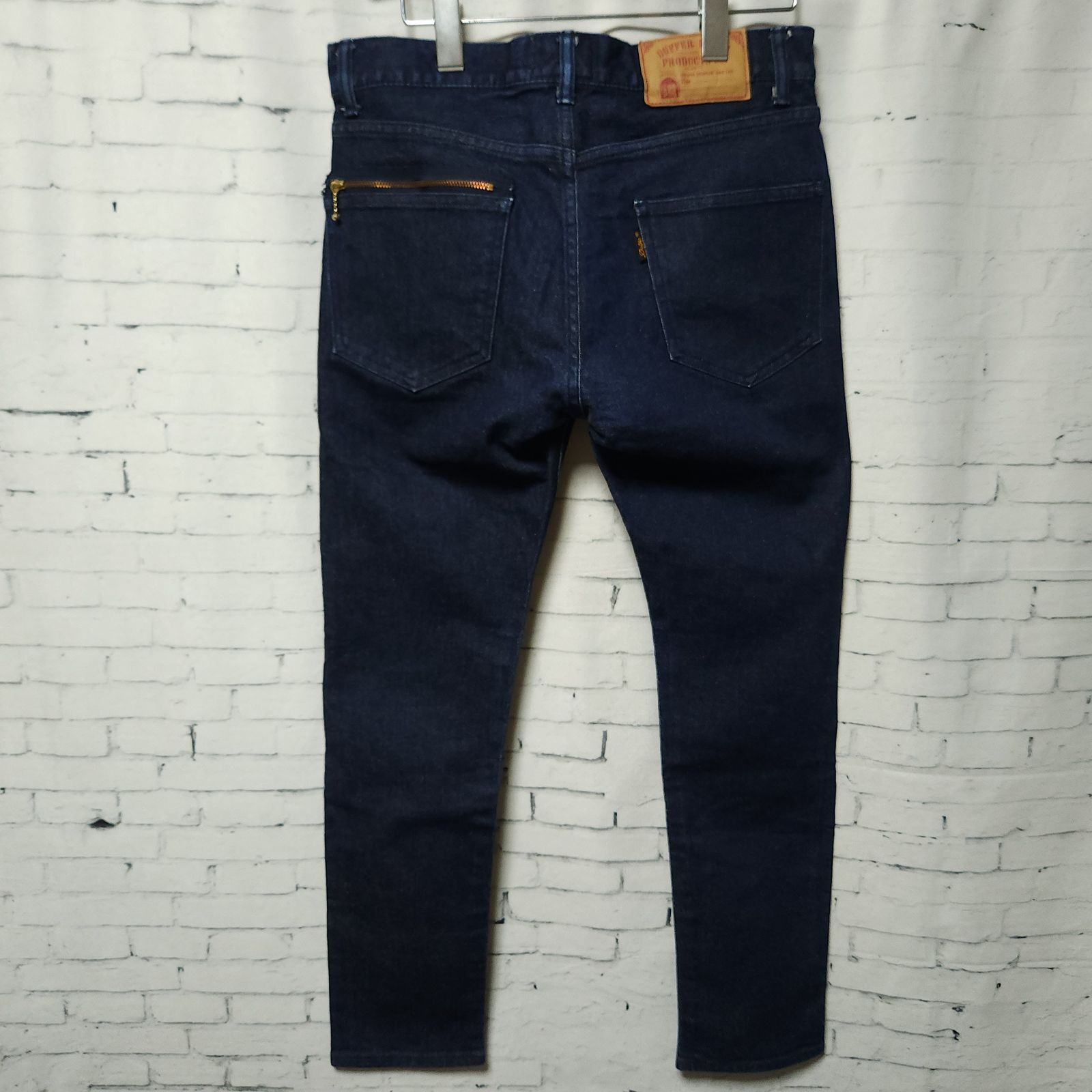 The DUFFER of ST.GEORGE 【made in 岡山】SIDE ZIP SKIINY DENIM