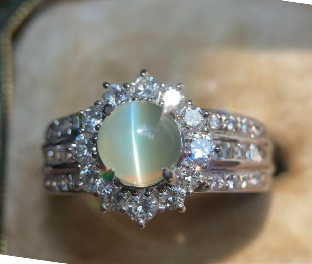 クリソベリルキャッツアイ2.43ct ×
