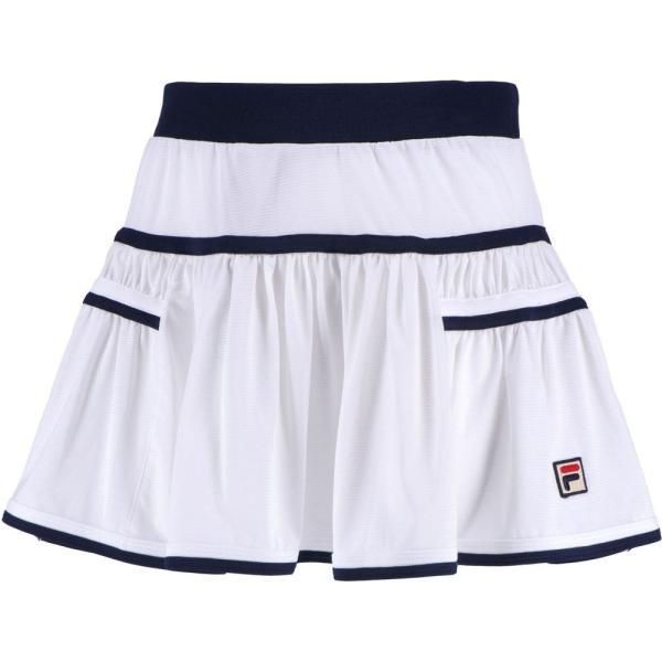 １着でも送料無料 スコート テニス フィラ FILA Mサイズ メルカリ - 白 美品 ウェア
