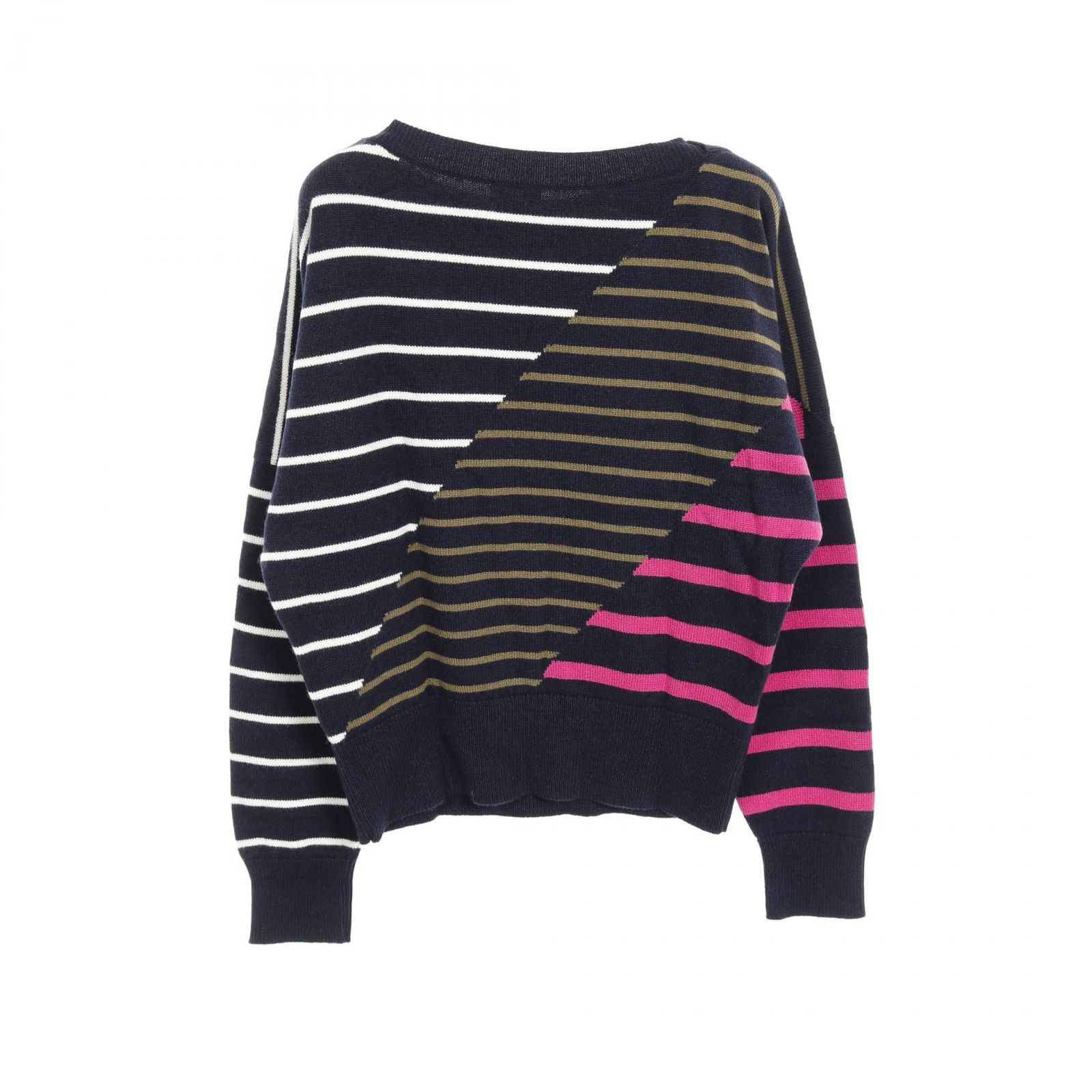 シャネル CHANEL ニット ココマーク P62885K48446 ネイビー