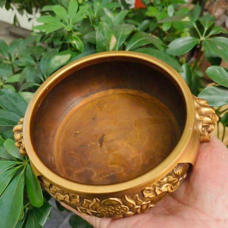 鶴の蓮華炉  香炉   香道具   工芸品 美術品 置物 蜻蛉蓮池蛙声香炉 置物 工芸品 香炉 香道具 装飾品 美術品