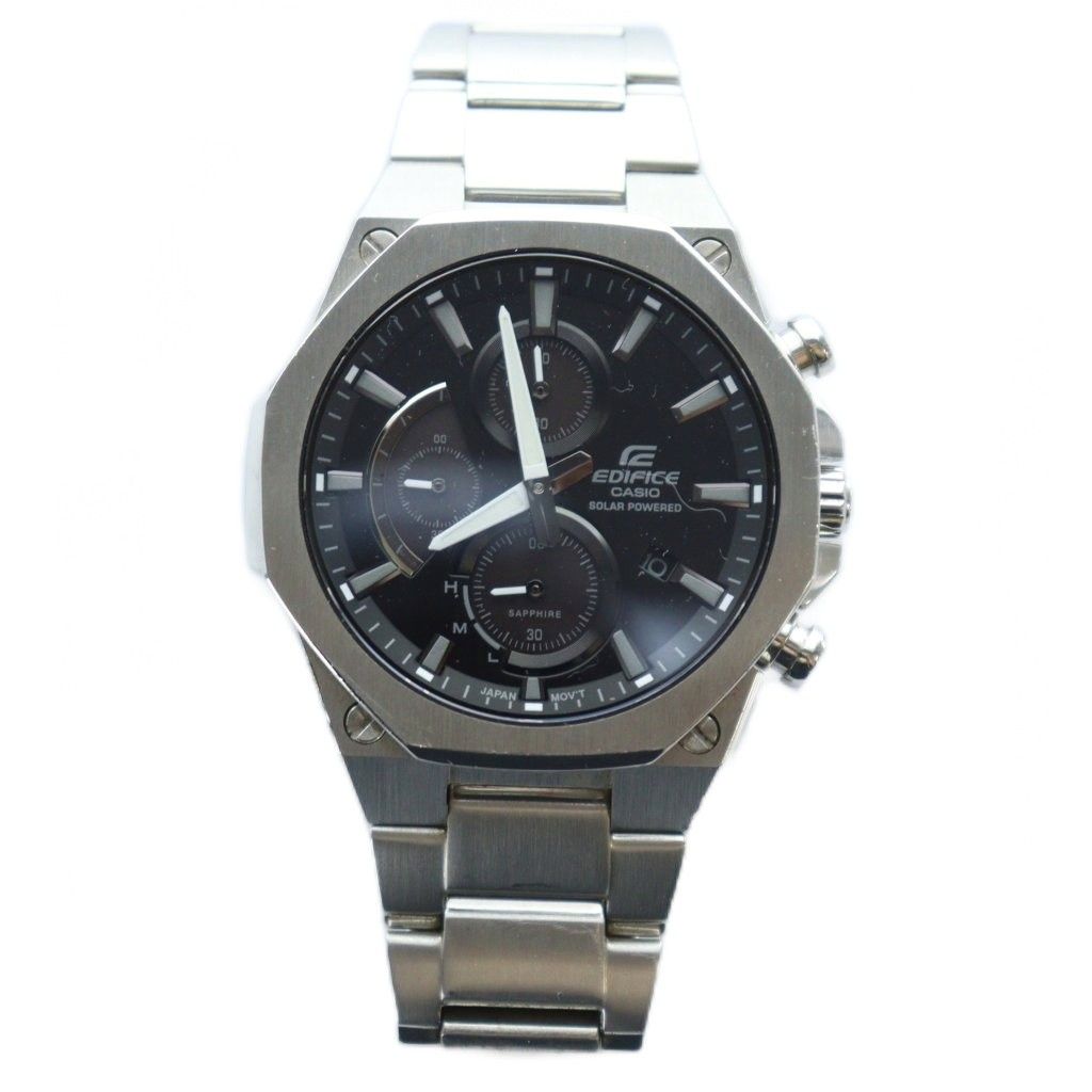 カシオ CASIO エディフィス EDIFICE 腕時計 ウォッチ ソーラー クロノ  