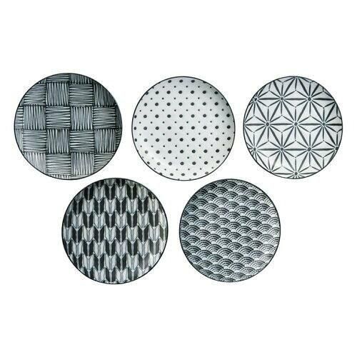 5営業日で発送 メーカー取寄 The modern Japanism komon パン皿セット ギフト 美濃焼 食器 陶器 aw0554546088012819 入数 5