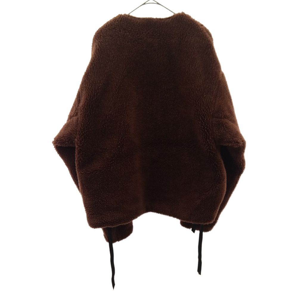 ✨美品✨SUNSEA サンシー カーディガン ブラック×レッド ドローコード