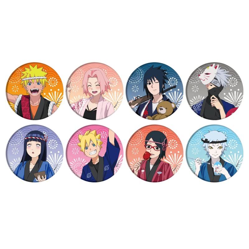 & 缶バッジ「NARUTO」&「BORUTO」05⁄祭りver. BORUTO A3