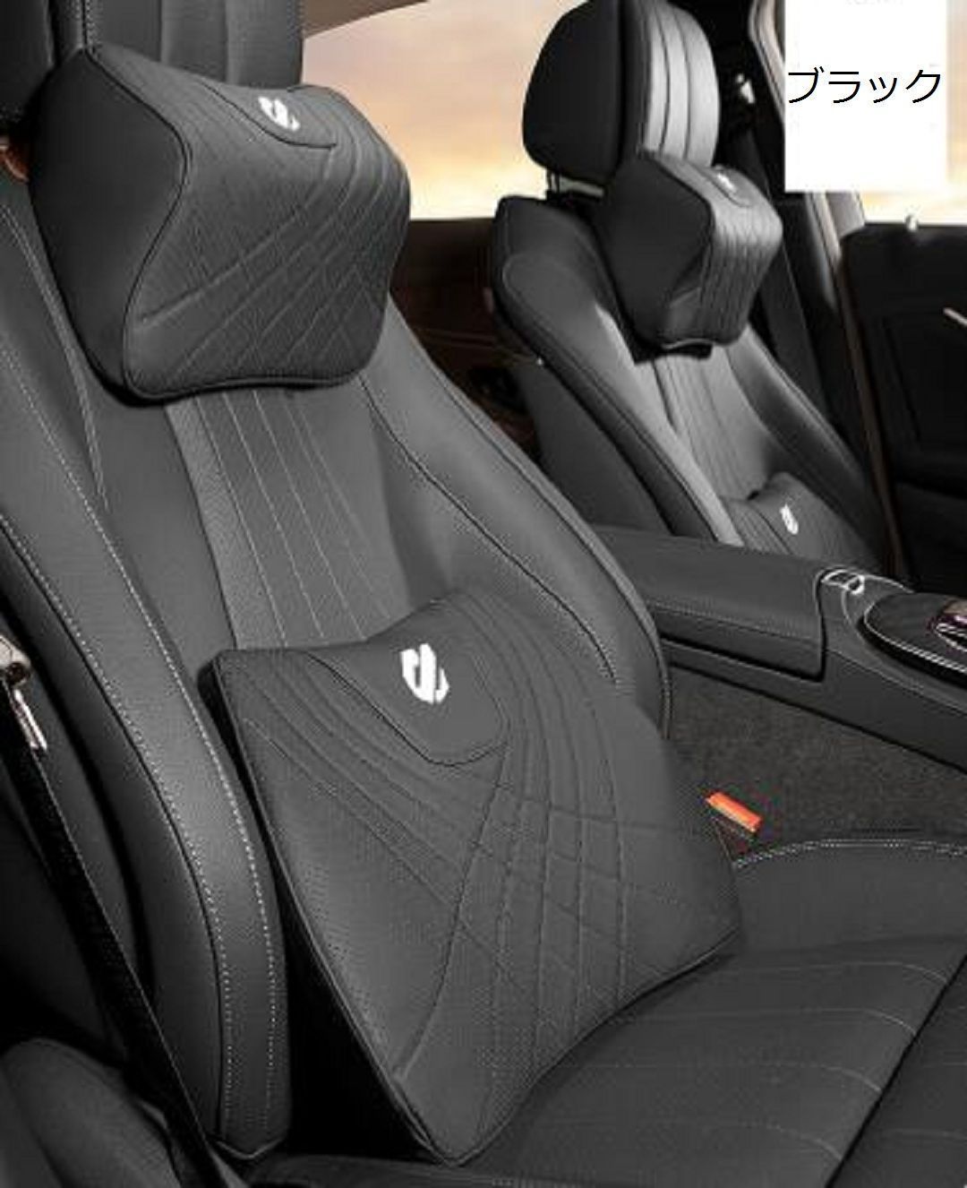 新作 トヨタ アルファード 首枕 高級革 ネックパッド 腰クッション 高品質 車用 背もたれクッション ネックピロー ヘッドレスト