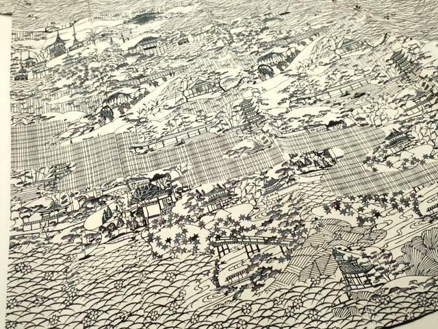 平和屋着物○人間国宝・南部芳松の息子 伝統工芸伝承者彫刻・南部幸雄