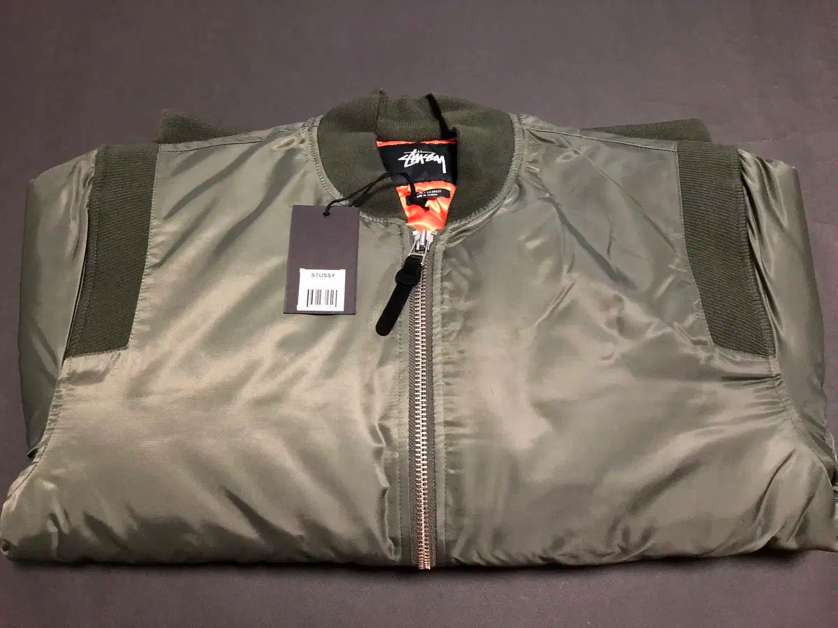 STUSSY(ステューシー) MA ー 1 ジャケット オリーブ - メルカリ