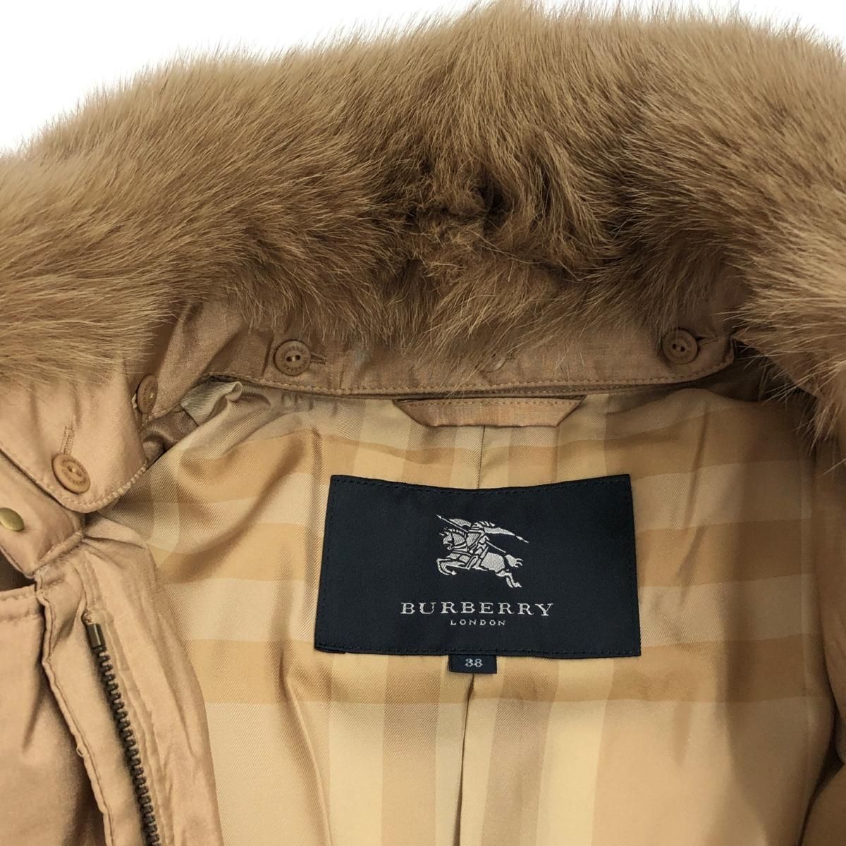 超美品】 BURBERRY LONDON ダウンジャケット サイズ38 【公式通販】