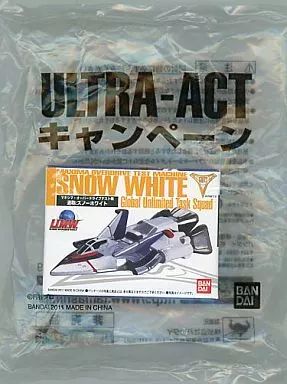バンダイ ウルトラマンティガ マキシマオーバードライブテスト機　スノーホワイト ULTRA-ACT マキシマオーバードライブテスト機 (通称：スノー