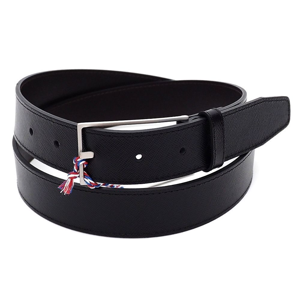 MAISON BOINET レザーベルト サイズ 95 ブラック フランス製 メゾンボワネ メンズ 5WL H06736 KEP01