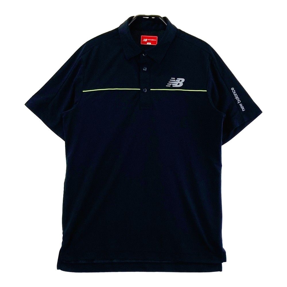 サイズ 4 NEW BALANCE GOLF ニューバランス 半袖ポロシャツ ブラック系 240101434007 ゴルフウェア メンズ ストスト