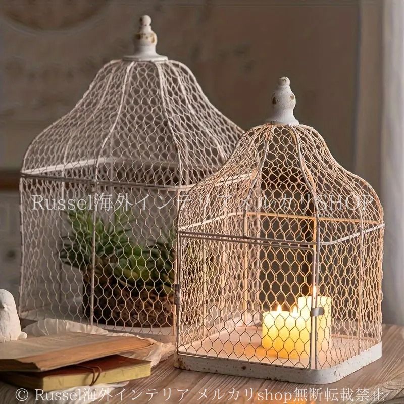 輸入雑貨 ブラン トールケージ バードケージ 鳥かご アイアン アレンジ