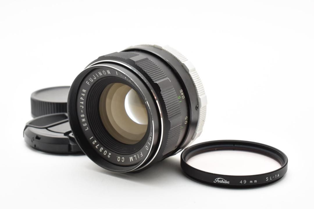 ◎美品◎ FUJI FUJINON 55mm F1.8 フィルター付 C068 ◎美品◎ FUJI FUJINON 55mm F1.8 フィルター付 C068 - メルカリ