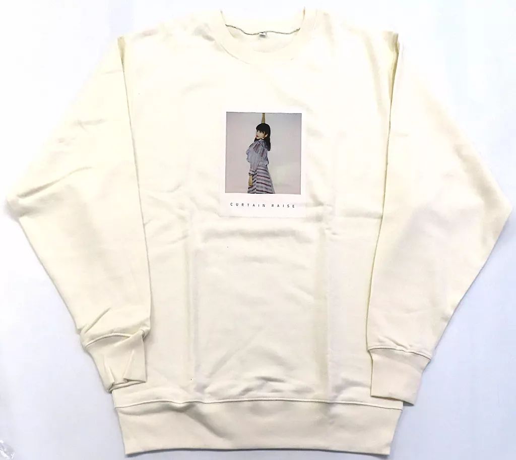 【中古】衣料雑貨 逢田梨香子 ビッグスウェット ナチュラル Lサイズ 「逢田梨香子 1st LIVE TOUR 2020-2021『Curtain raise』」