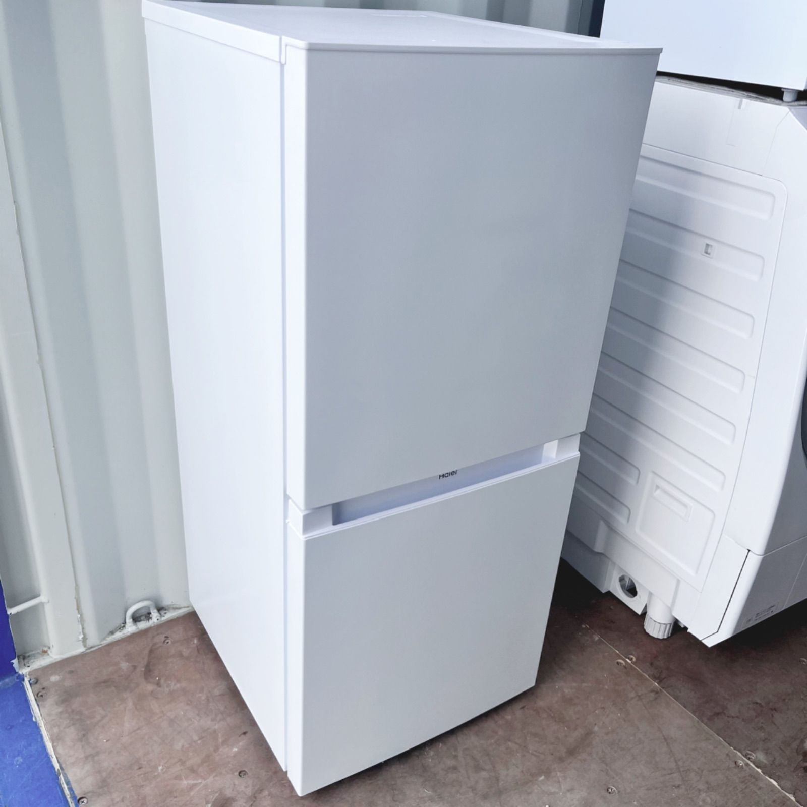 取付無料！高性能パステルピンクおしゃれデザインインテリア冷蔵庫！洗濯機 取付無料！霜取り不要ファン式 高性能おしゃれホワイト