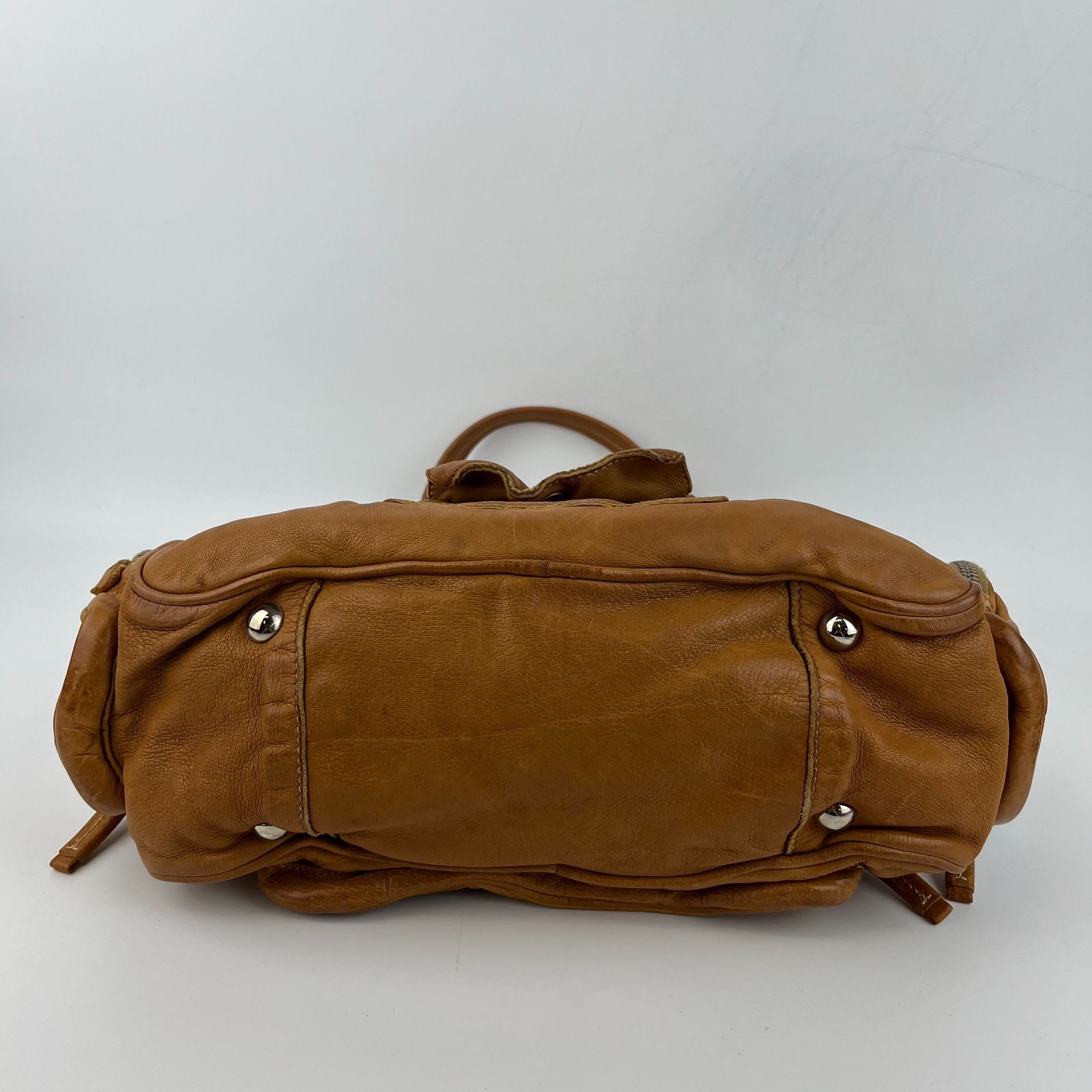 PRADA プラダ ウォッシュドレザーバッグ ショルダーバッグ