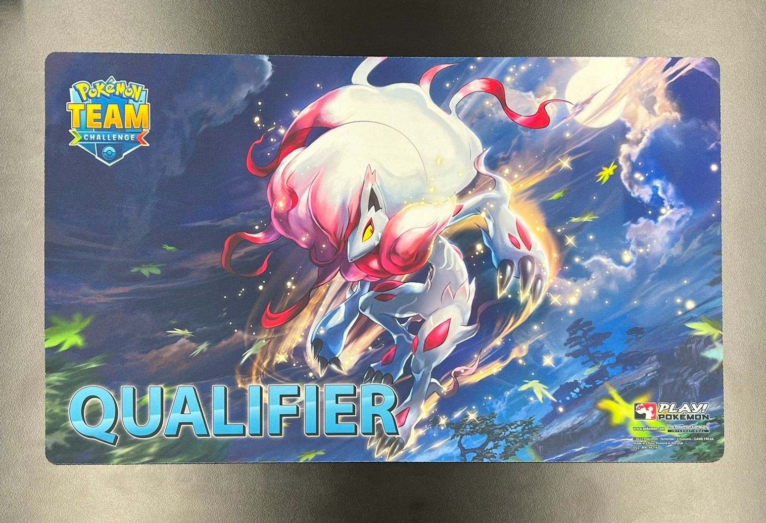ポケモンカード　プレイマット　ヒスイゾロアーク　QUALIFIER