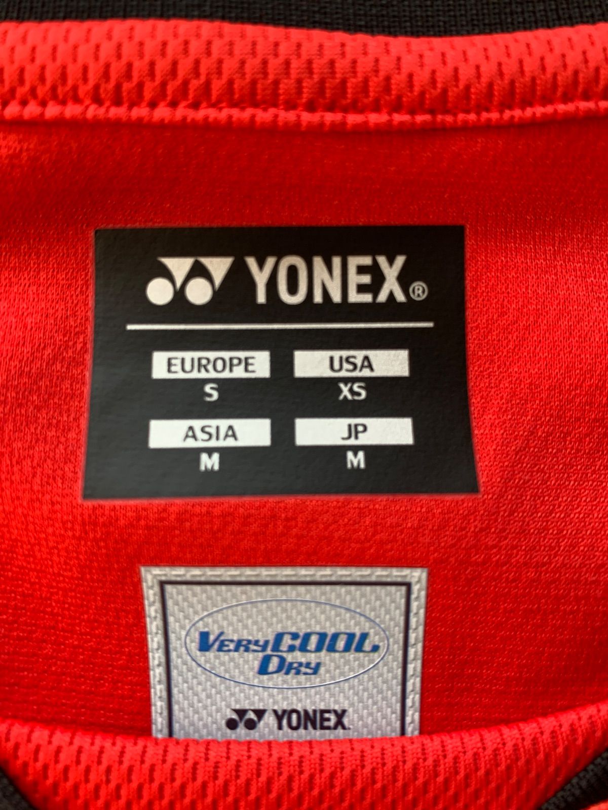 YONEX ゲームシャツ日本代表モデル Mサイズ