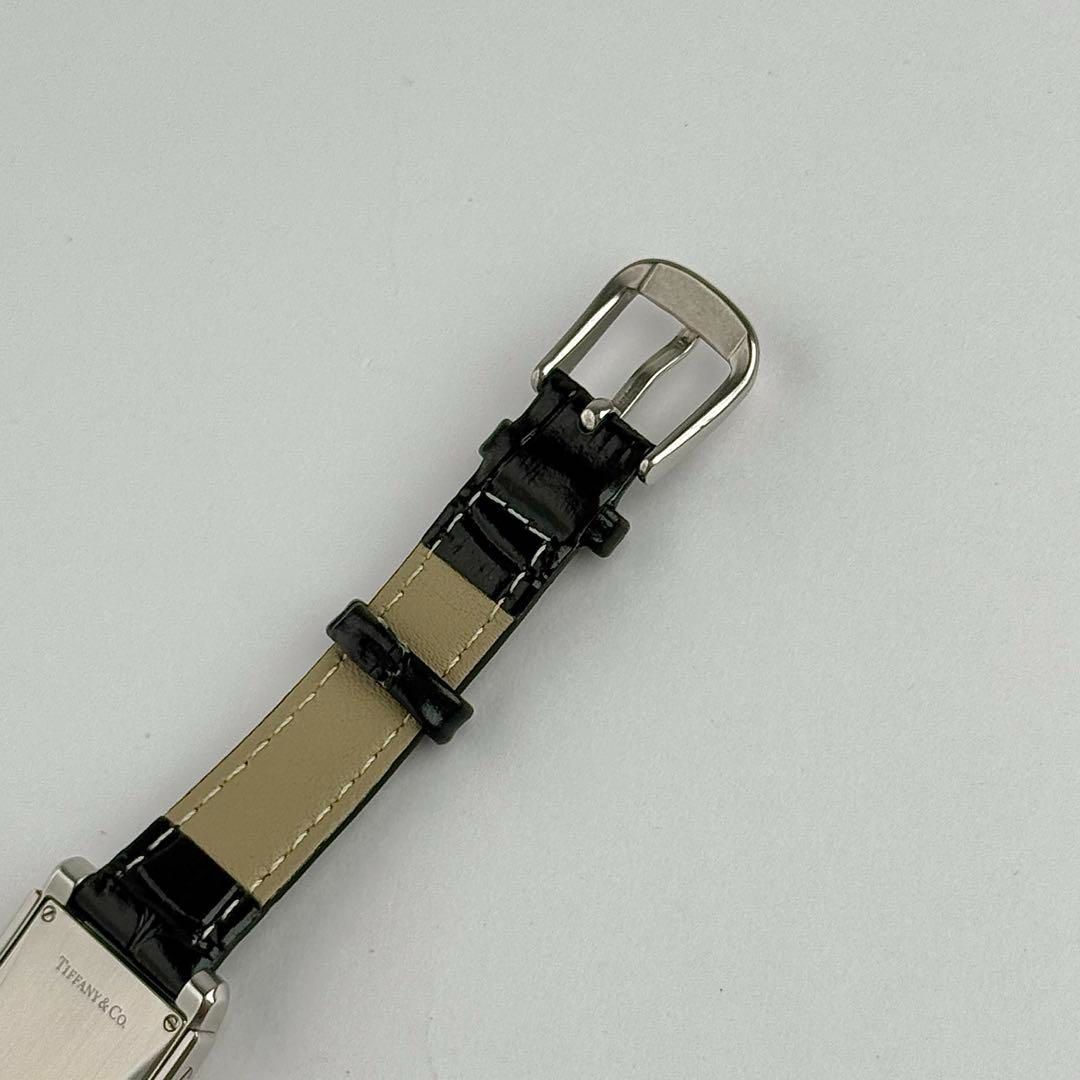ティファニー グランド スモールセコンド 新品ベルト 新品電池