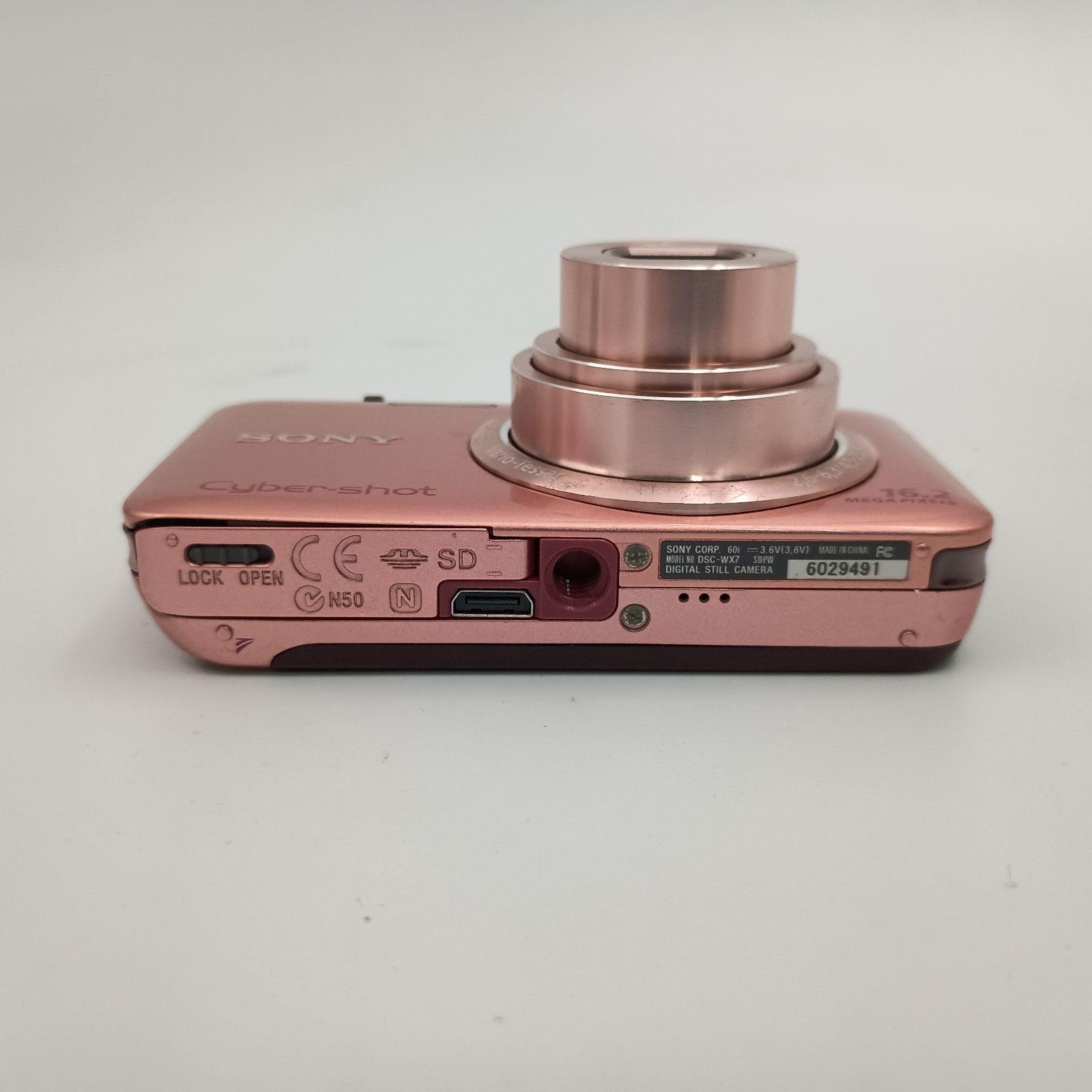 Sony Cyber-Shot DSC-WX7 Pink Compact DIGITAL Camera