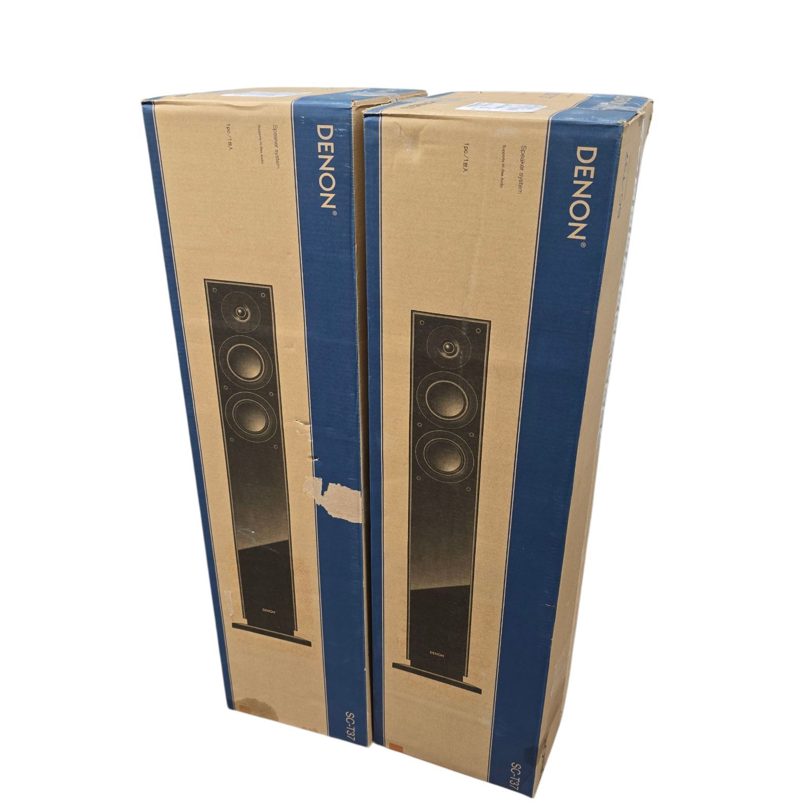 Denon デノン SC-T37 スピーカー ハイレゾ対応 トールボーイ