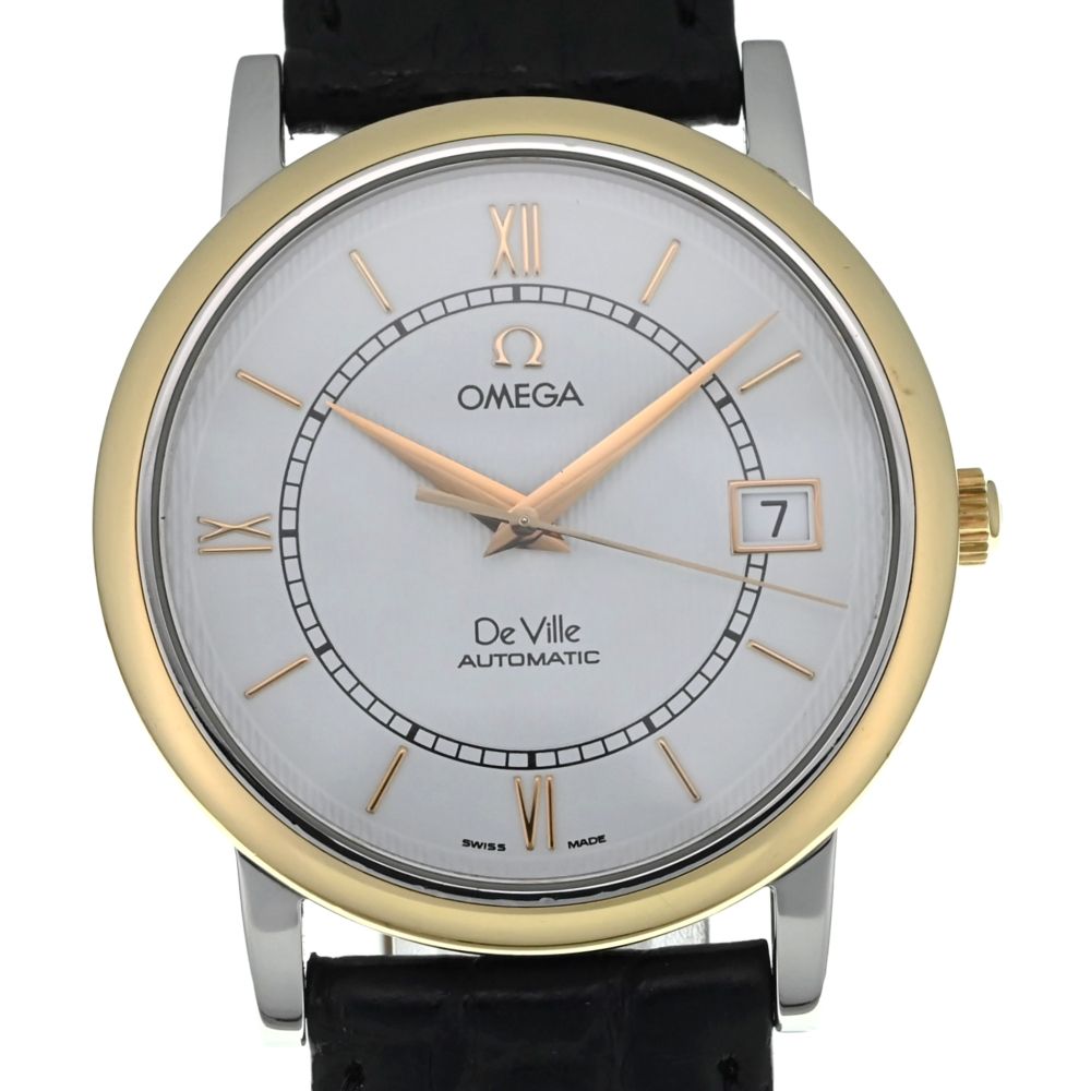 オメガ OMEGA デビル YGベゼル 7704.21.01 自動巻き プレステージ 