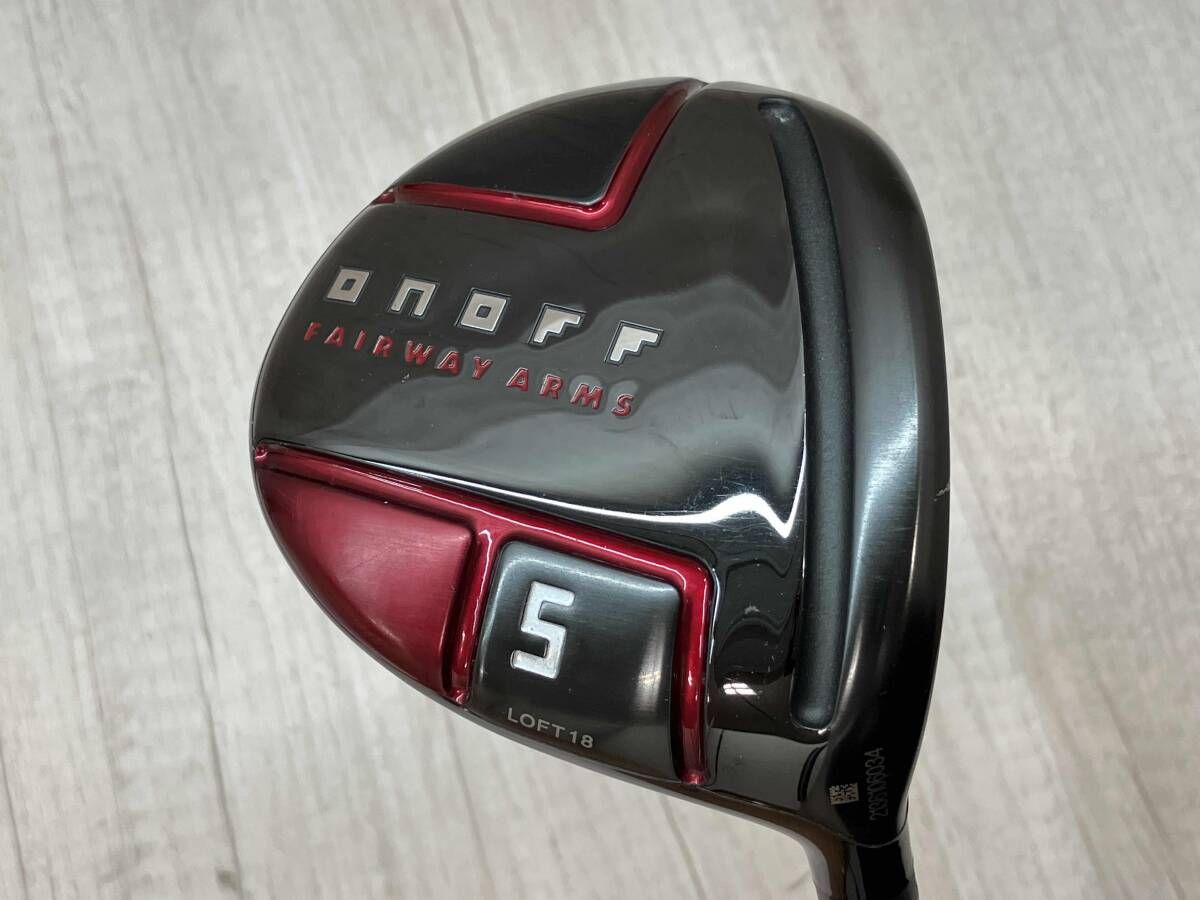 GLOBERIDE ONOFF FAIRWAY ARMS AKA 2025 5番 フェアウェイ グローブライド FLEX SR ロフト角 18° 男性右利き用 ゴルフクラブ