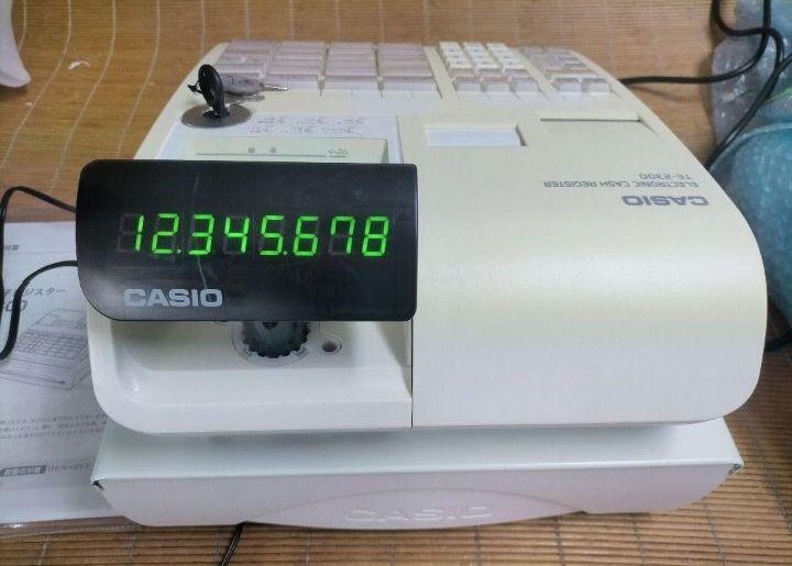 カシオレジスター　TE-2500 Amazon | カシオ レジスター 15部門 ネットレジ 小型ドロア 分離