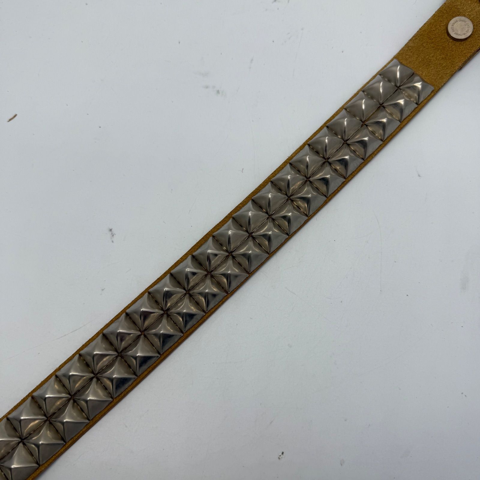 ● JAM HOME MADE × HOLIDAY leather studs belt ジャムホームメイド ホリデイ コラボ スタッズ レザーベルト 2連 ユニセックス