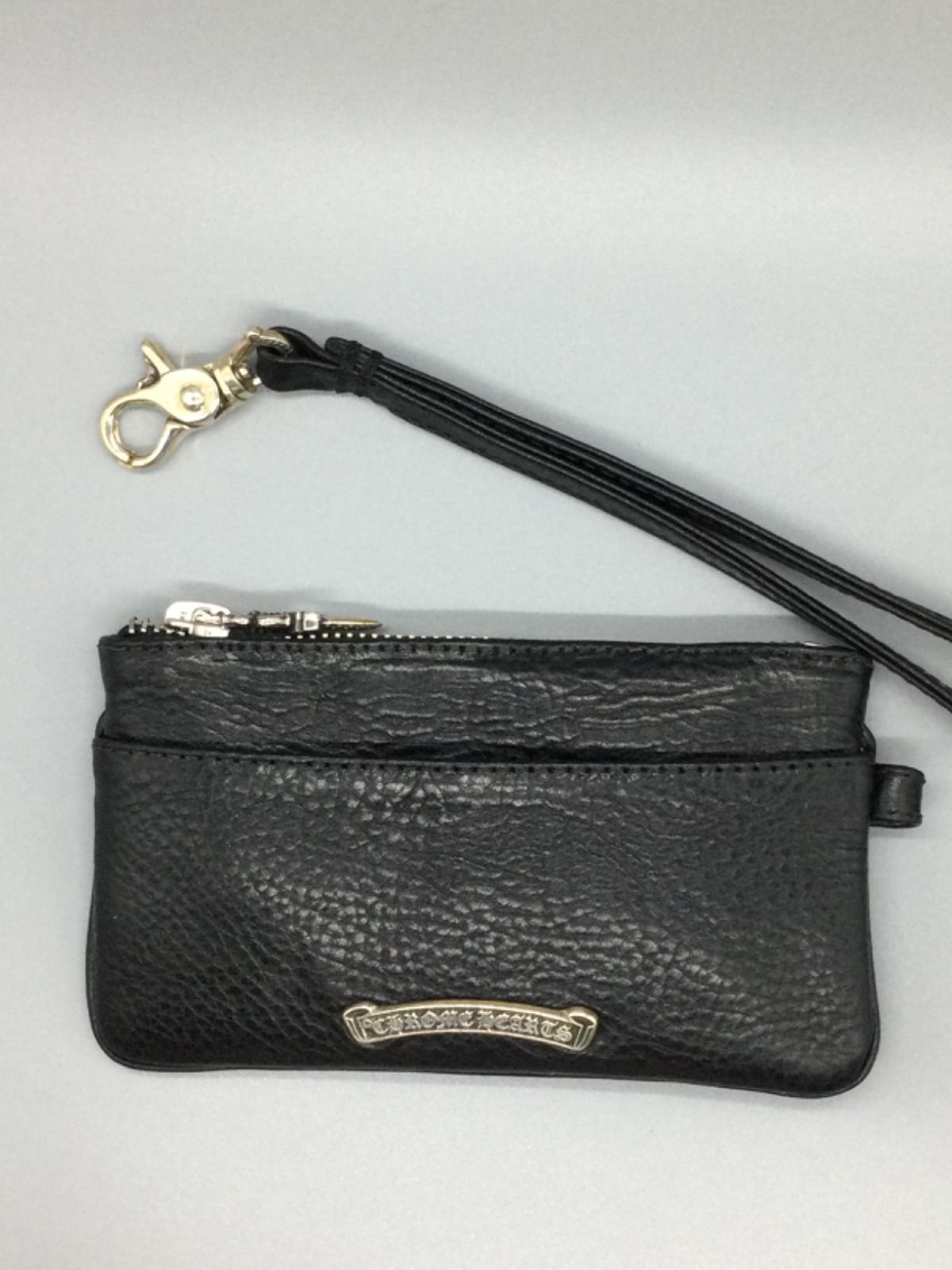 クロムハーツ ZPR CHG WRISTLET SML/ジッパーチェンジ パース リストレット 1クロスパッチ タイニー ブラックレザー - メルカリ