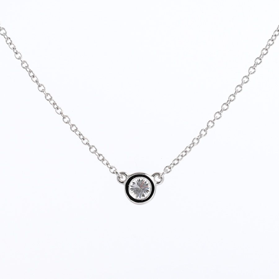 ティファニー　ネックレス　Tiffany&co AG925 バイザヤード TIFFANY&Co. ティファニー ネックレス バイザヤード - メルカリ
