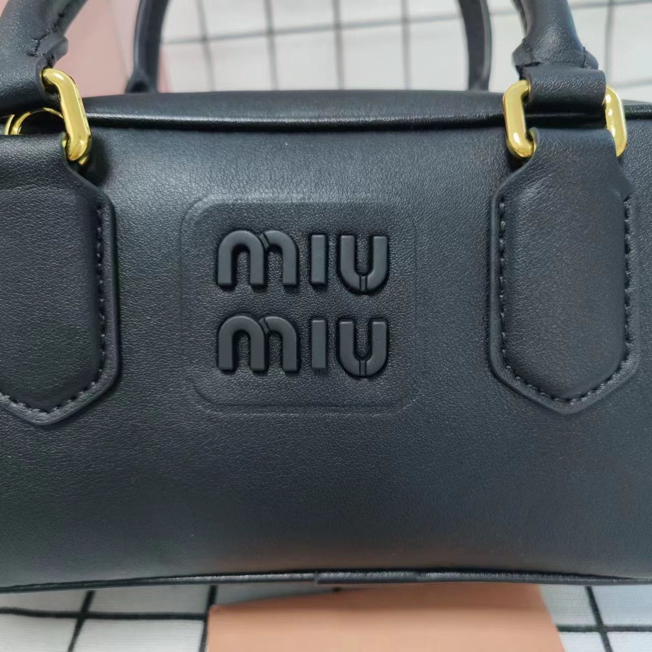 MIUMIU シアリング バケットハット