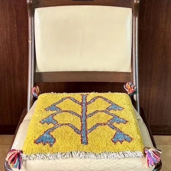 洗濯済み！テクスチャーコットンラグ テクスチャードコットンラグ