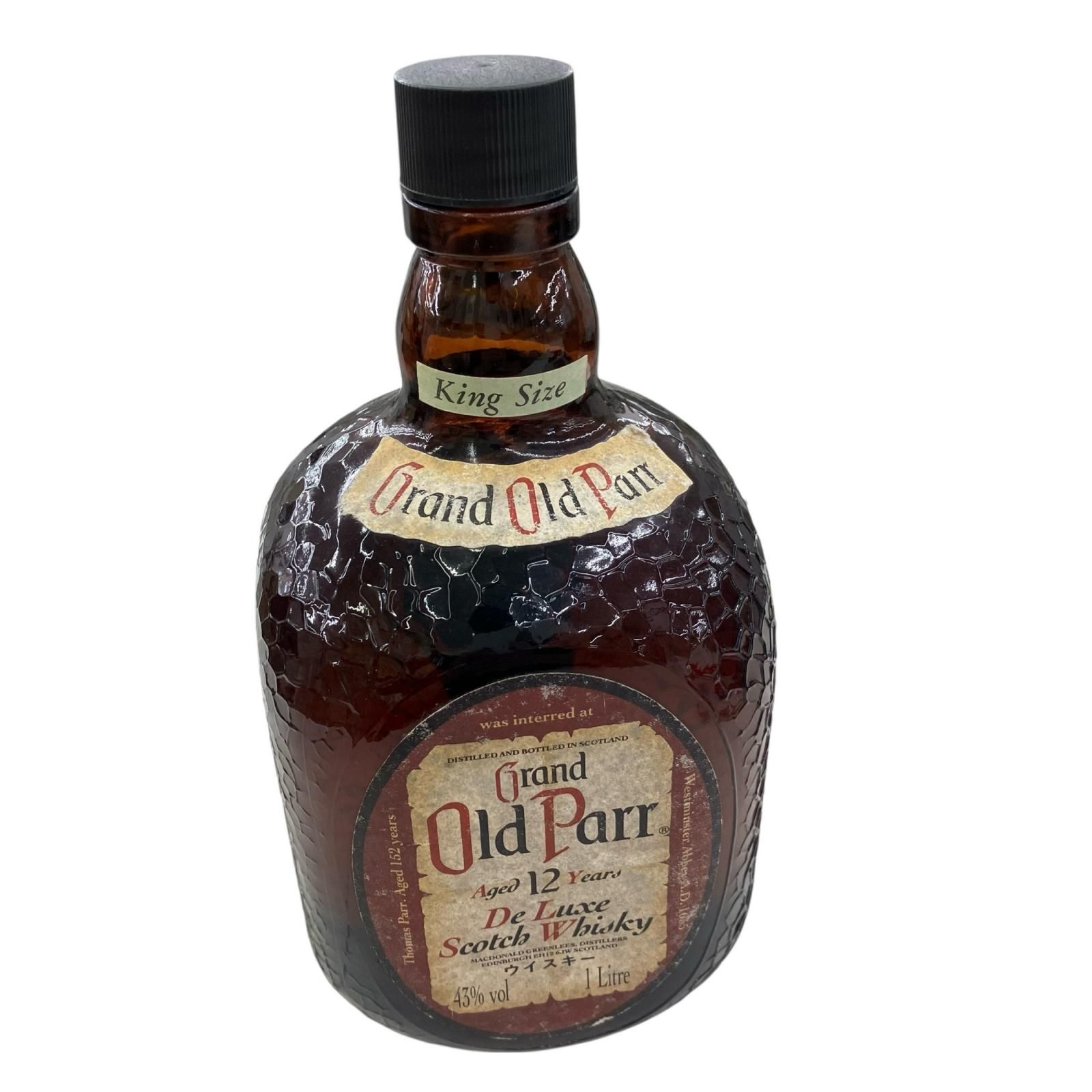 186000 Grand Old Parr グランド オールドパー デラックス スコッチ