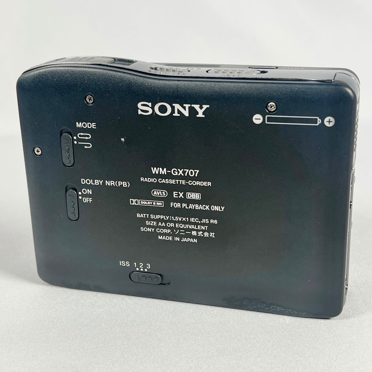 SONY カセット ウォークマン WALKMAN WM-GX707 - メルカリ