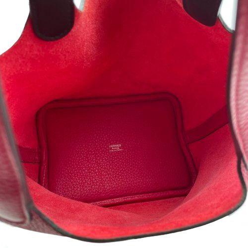 エルメス ピコタンロック PM フランボワーズ／ルージュセリエ トリヨン