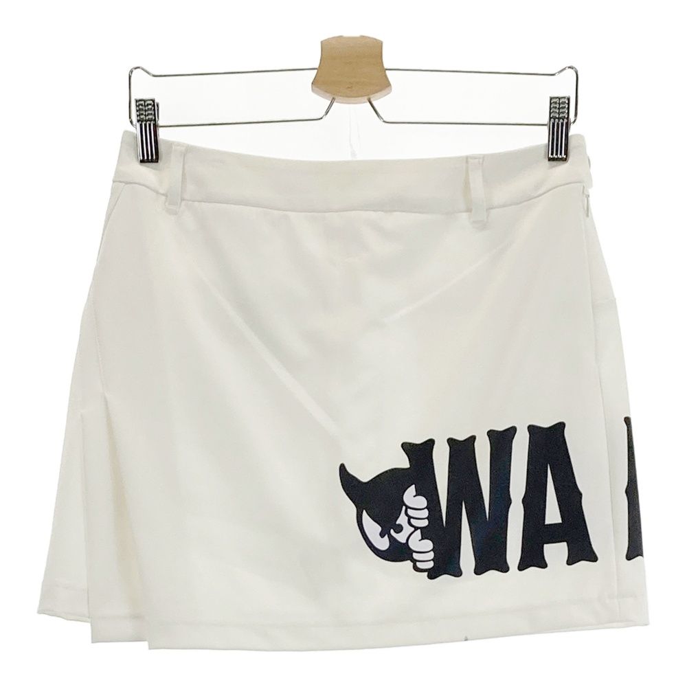 WAAC ホワイト スカート WOMENS ビッグポケットスカート ホワイト/072342361