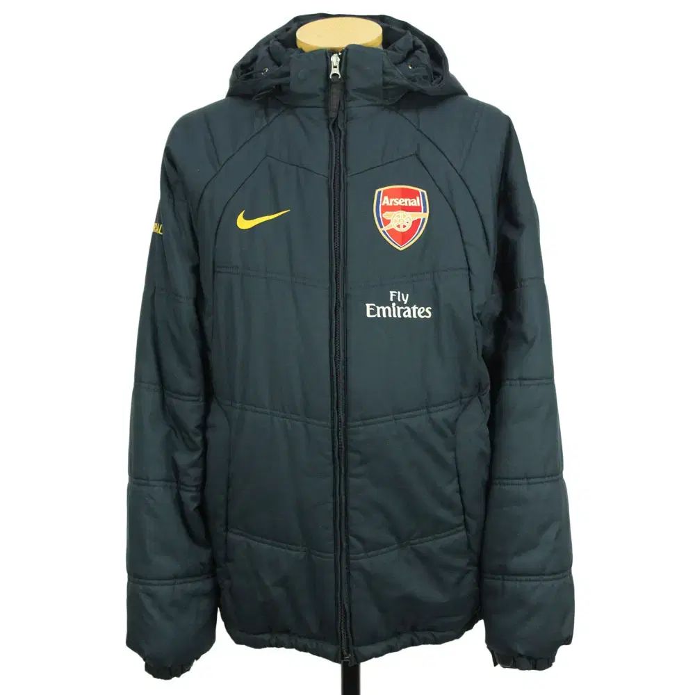 【雷市場（ポンジャン）商品韓国直送】 15606 Nike(ナイキ） アーセナル 正規品 フード 軽量 ダウンジャケット ブルゾン 95 アウター ブランド古着