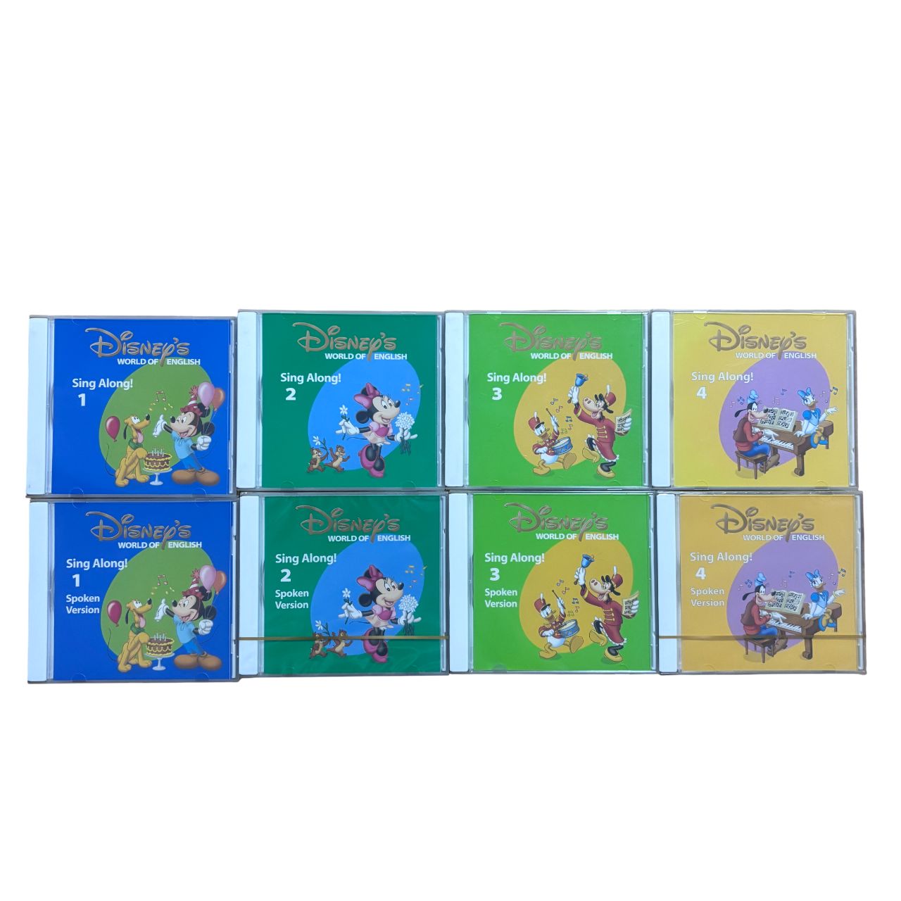 シングアロング 新子役フルセット DVD CD ガイド冊子 カード DWE
