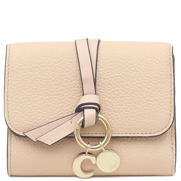 クロエ Chloe 三つ折り財布 アルファベット ミニ コンパクトウォレット 